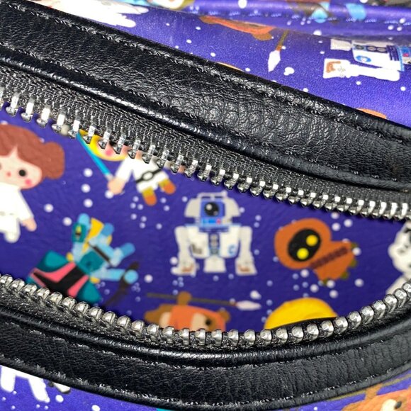 Disney Parks Exclusive X Loungefly Star Wars Chibi Backpack Collectible NWOT - Picture 4 of 16
